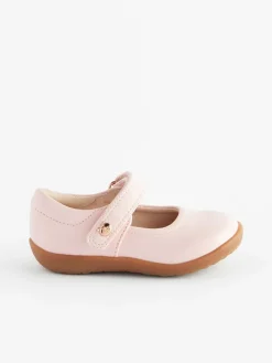 Next Wide Fit (G) First Walker Mary Jane Shoes^ First Shoes