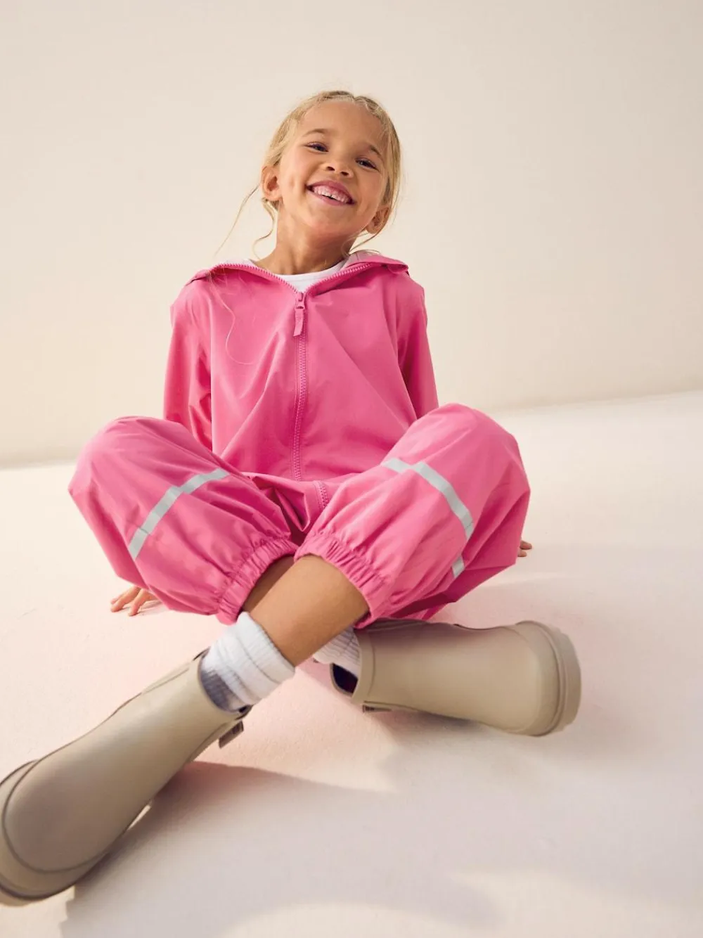 Next Zip Hooded Waterproof Puddlesuit (12mths-10yrs)^ Jackets & Coats|Snowsuits & Coats