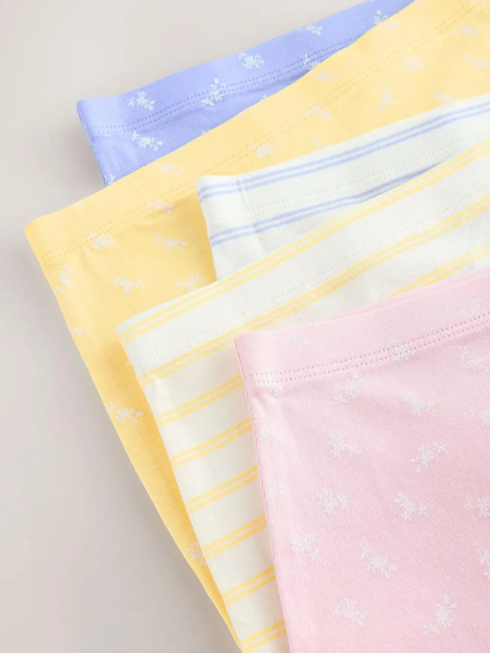 Online Next Short Briefs 5 Pack (2-16yrs) Pink/Blue