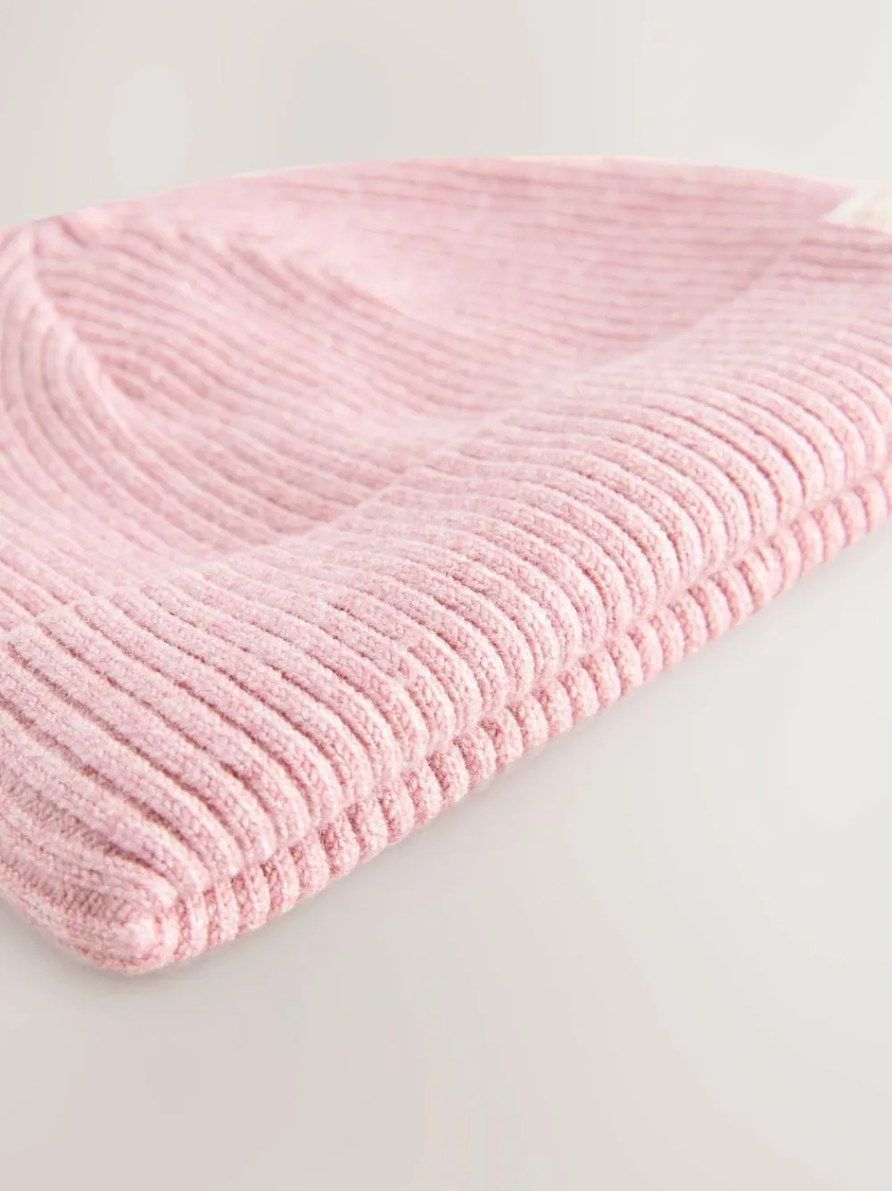 Next Pink/Cream Cable Knitted Baby Beanies 2 Pack (0mths-2yrs)^ Hats & Scratch Mitts|Newborn Accessories