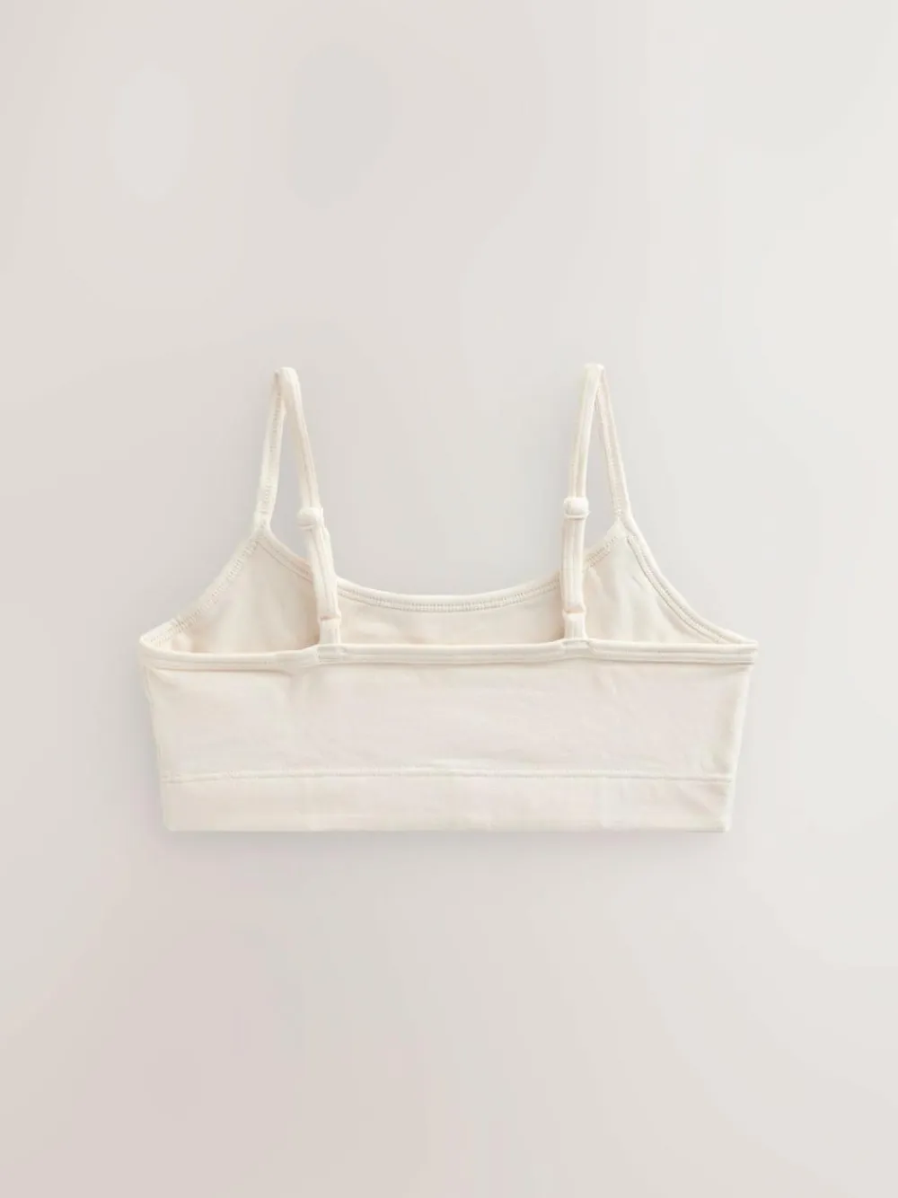 Next Pink/Cream Soft Touch Strappy Crop Top (5-16yrs)^ Bras & Crop Tops