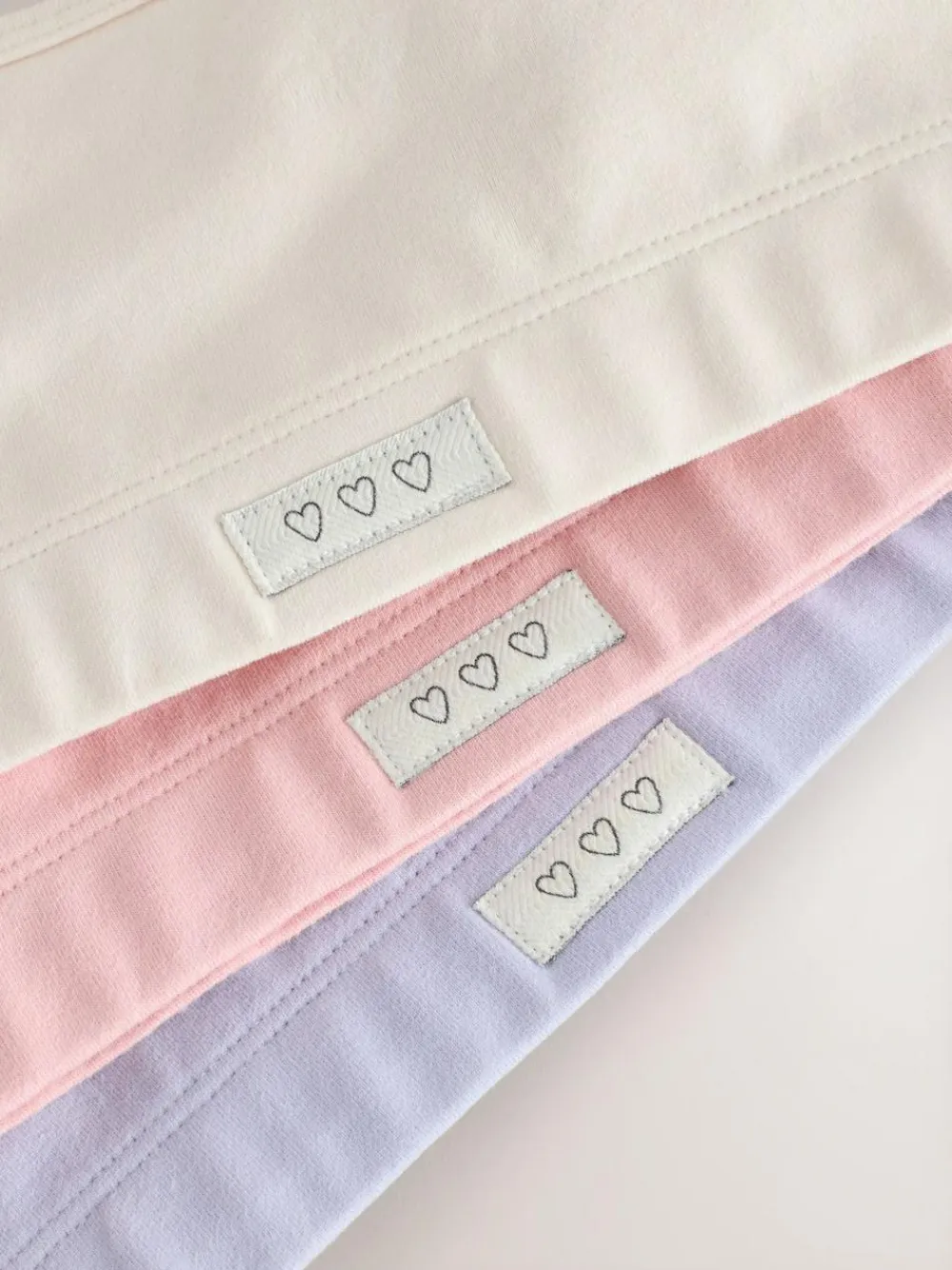 Next Pink/Cream Soft Touch Strappy Crop Top (5-16yrs)^ Bras & Crop Tops