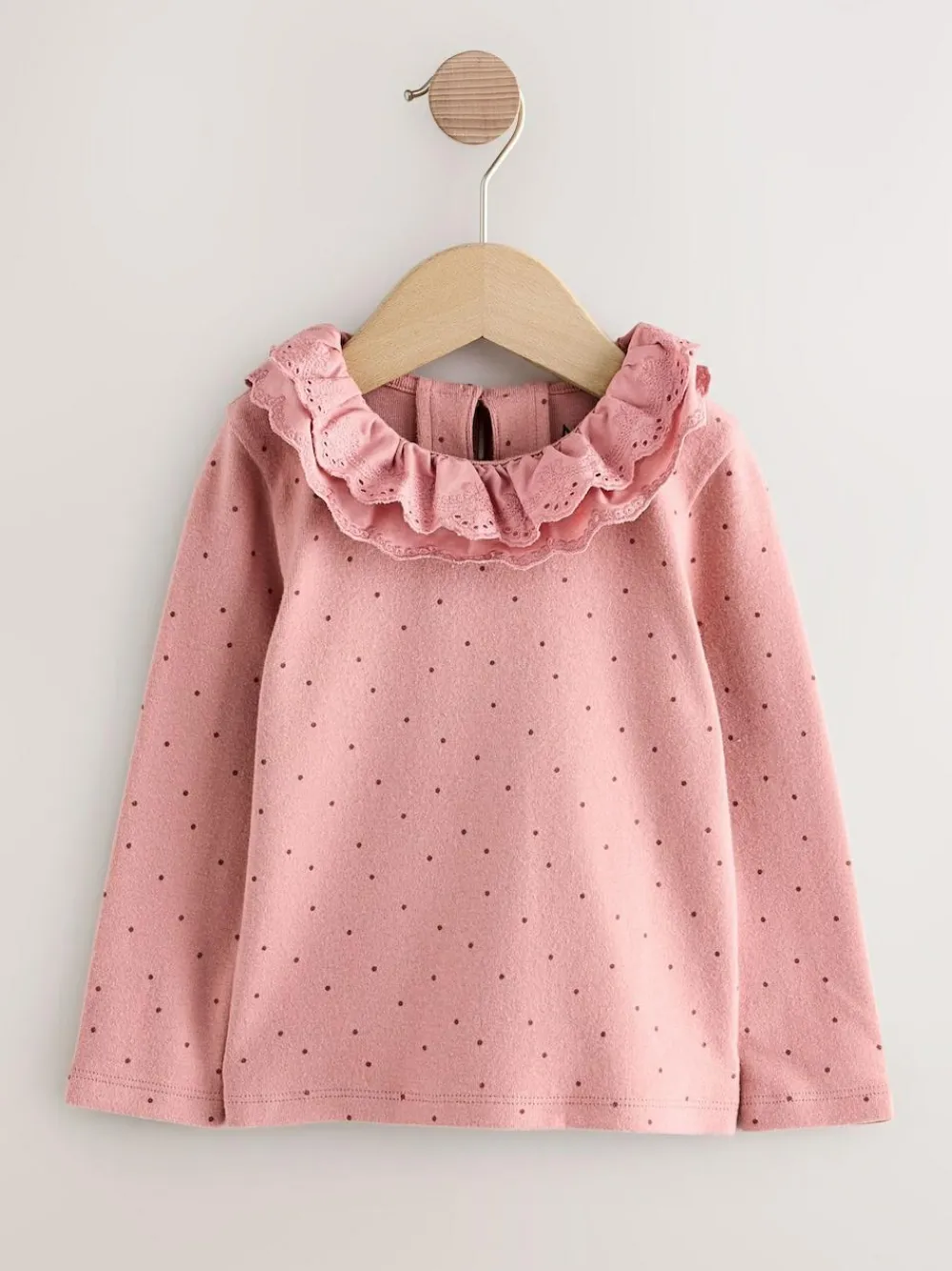 Next Long Sleeve Embroidered Tops (3mths-7yrs)^ T-Shirts