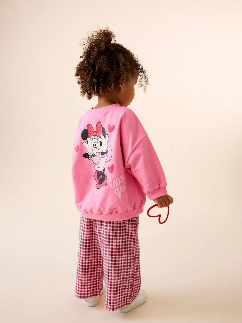 Discount Next Pink/Red Disney Minnie Mouse Long Sleeve Top and Trousers Set (3mths-7yrs)