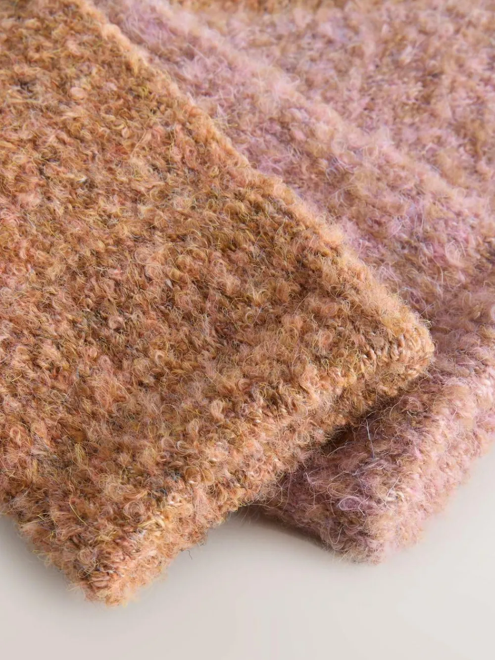 Clearance Next Boucle Cosy Socks 2 Pack Pink/Rust