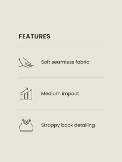 Next Seamless Strappy Sports Bra^Women Bras|Sportswear