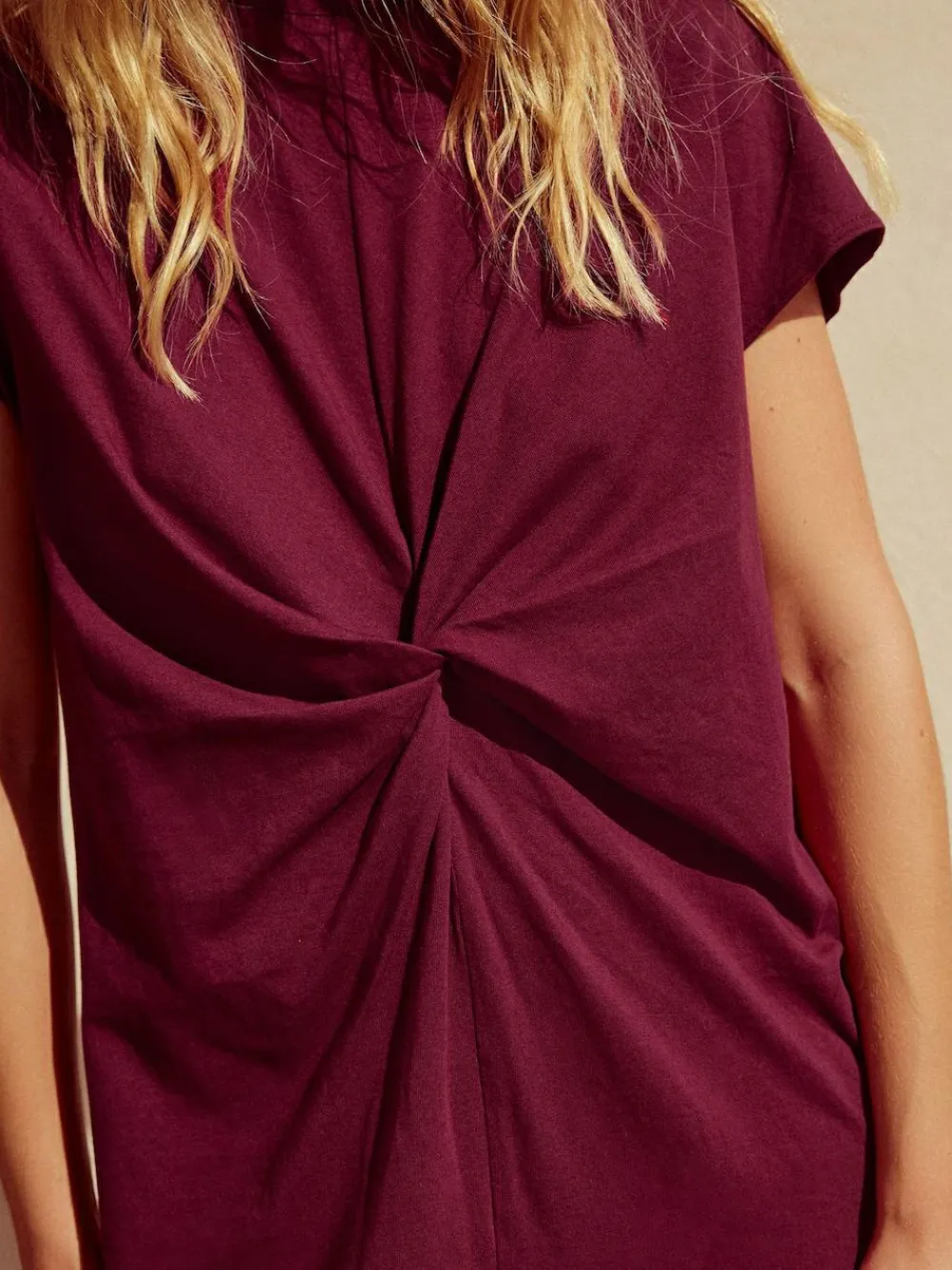 Next Twist Short Sleeved T-Shirt Summer Dress^Women Midi Dresses|Dresses