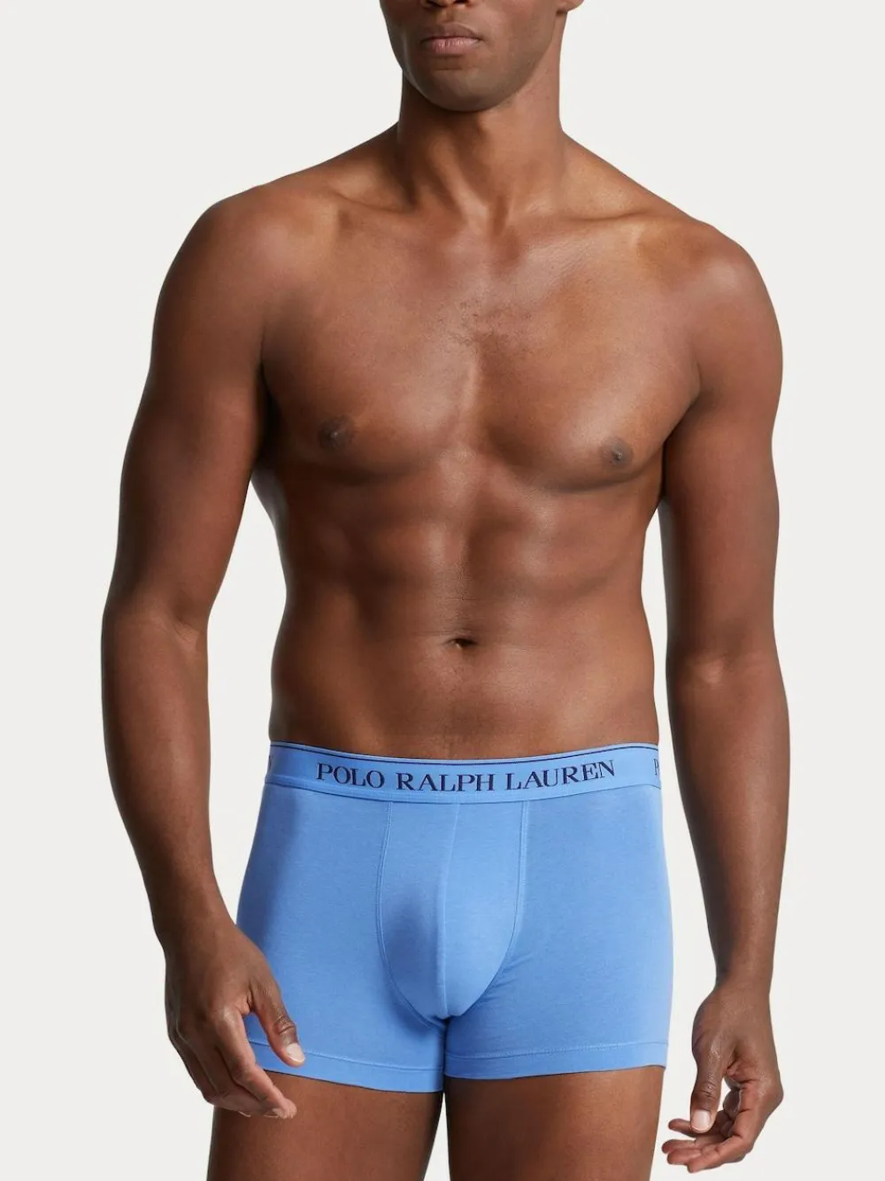 Online Polo Ralph Lauren Blue/Navy Stretch Cotton Boxers 3 Pack