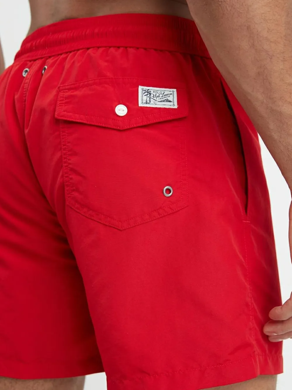 Discount Polo Ralph Lauren Traveller Swim Shorts Red