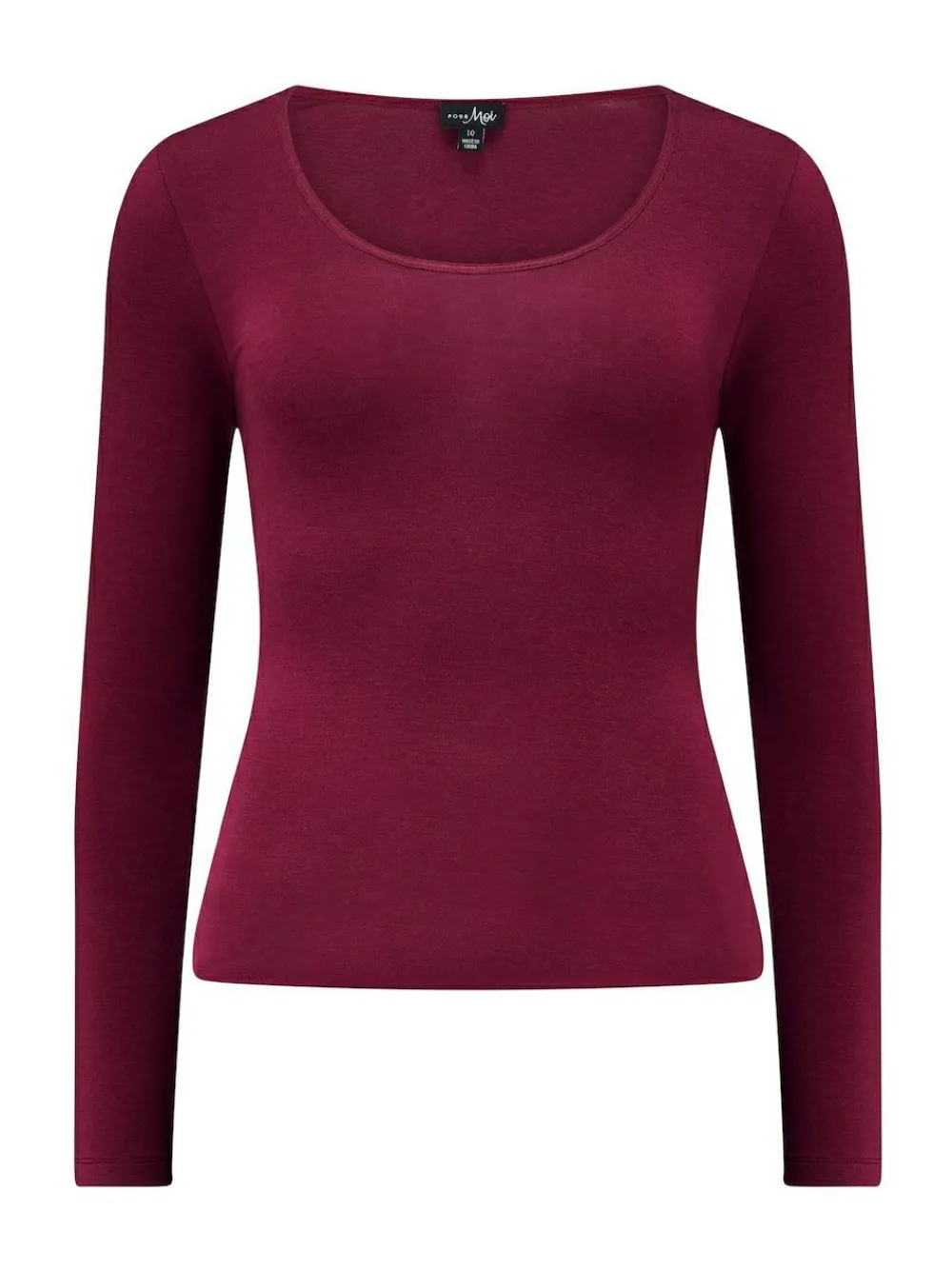 Best Pour Moi Berry Long Sleeve Second Skin Thermal