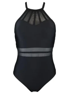 Pour Moi Beach Bound High Neck Swimsuit^Women Swimwear