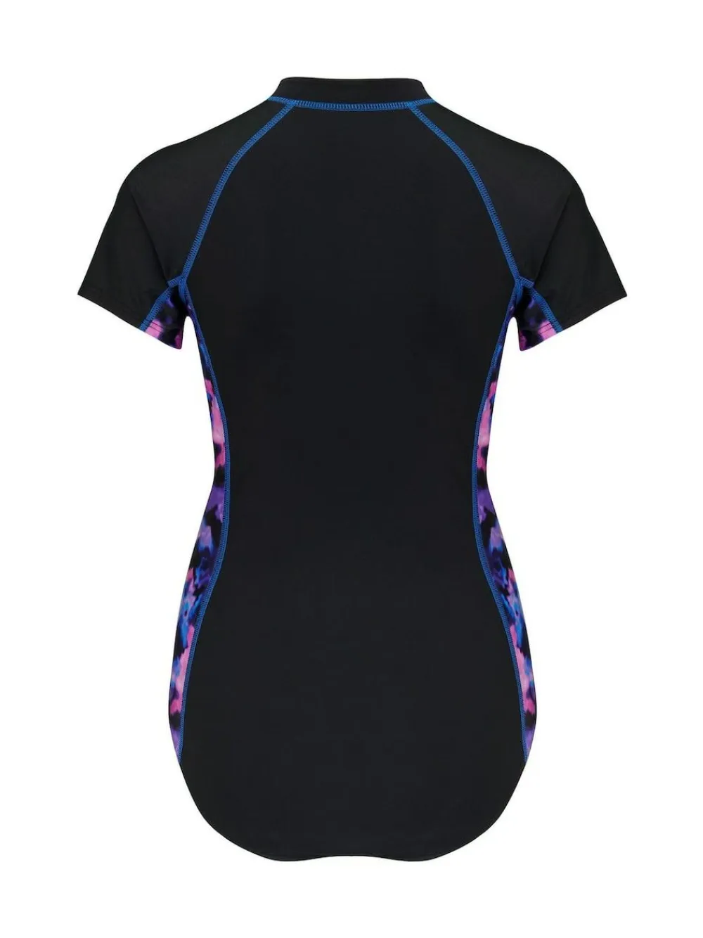 Hot Pour Moi Black Energy Short Sleeve Swimsuit
