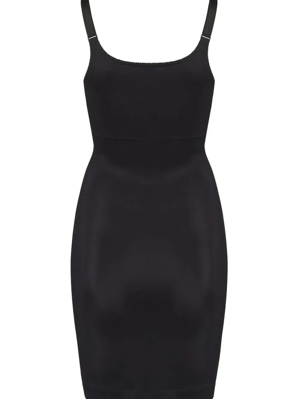 Pour Moi Black Lingerie Hourglass Shapewear Firm Tummy Control Wear Your Own Bra Slip^Women Shapewear