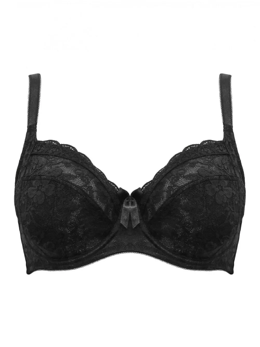 Discount Pour Moi Black Non Padded Rebel Bra