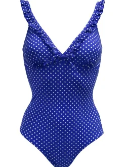 Pour Moi Sicily Tummy Control Frill Swimsuit^Women Swimwear