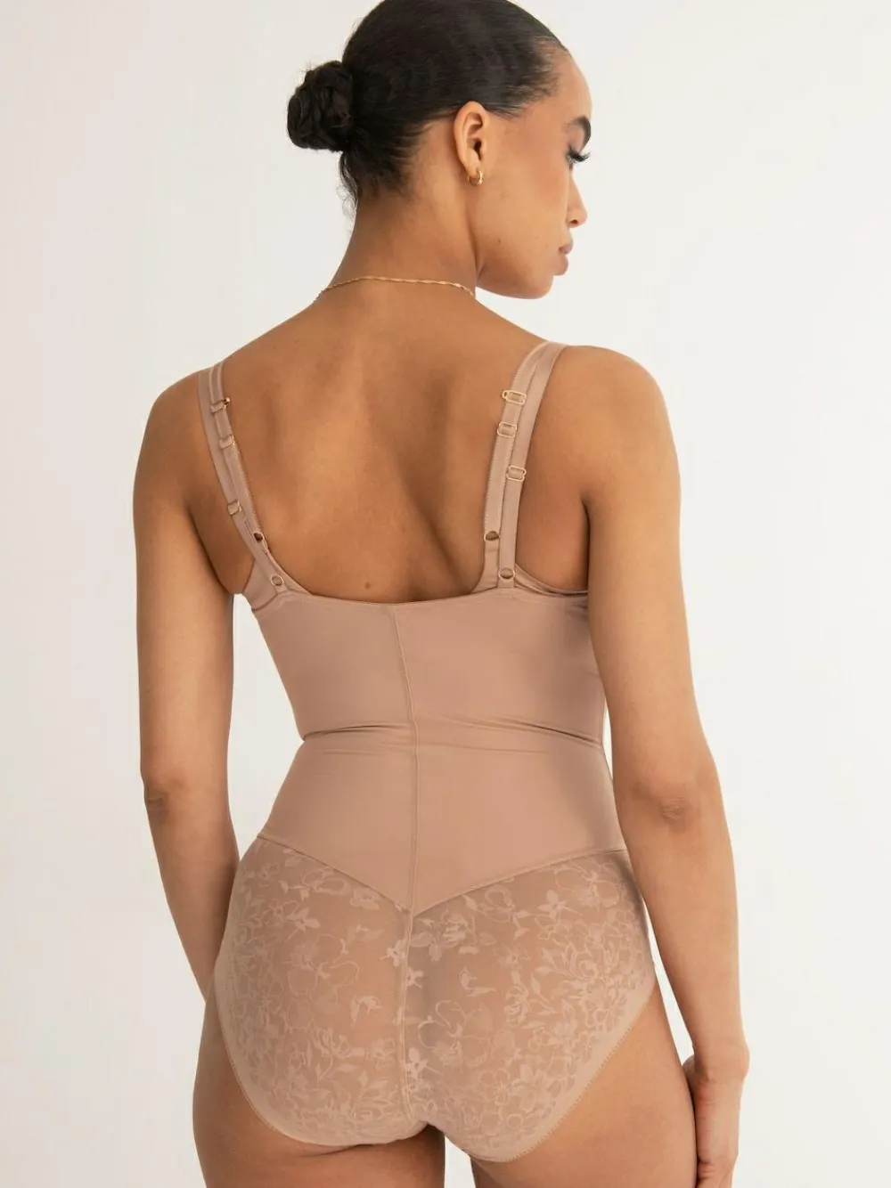 Pour Moi Effortless Tummy Control Wear Your Own Bra Body Shapewear^Women Shapewear