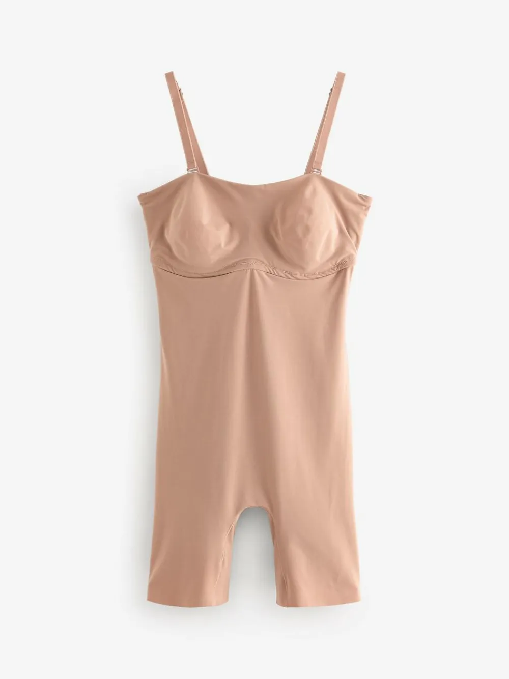 Best Next DD+ Minimising Bandeau Tummy Control Thigh Smoother Praline Nude