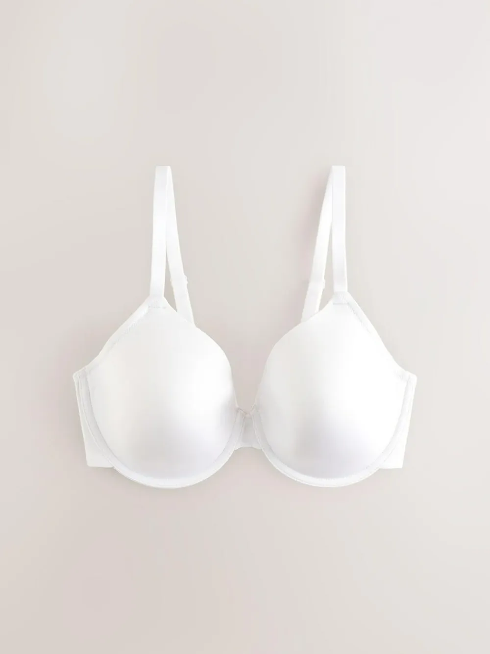 Clearance Next Praline Nude/White Full Cup A-E Smoothing Ultimate Comfort Bras 2 Pack