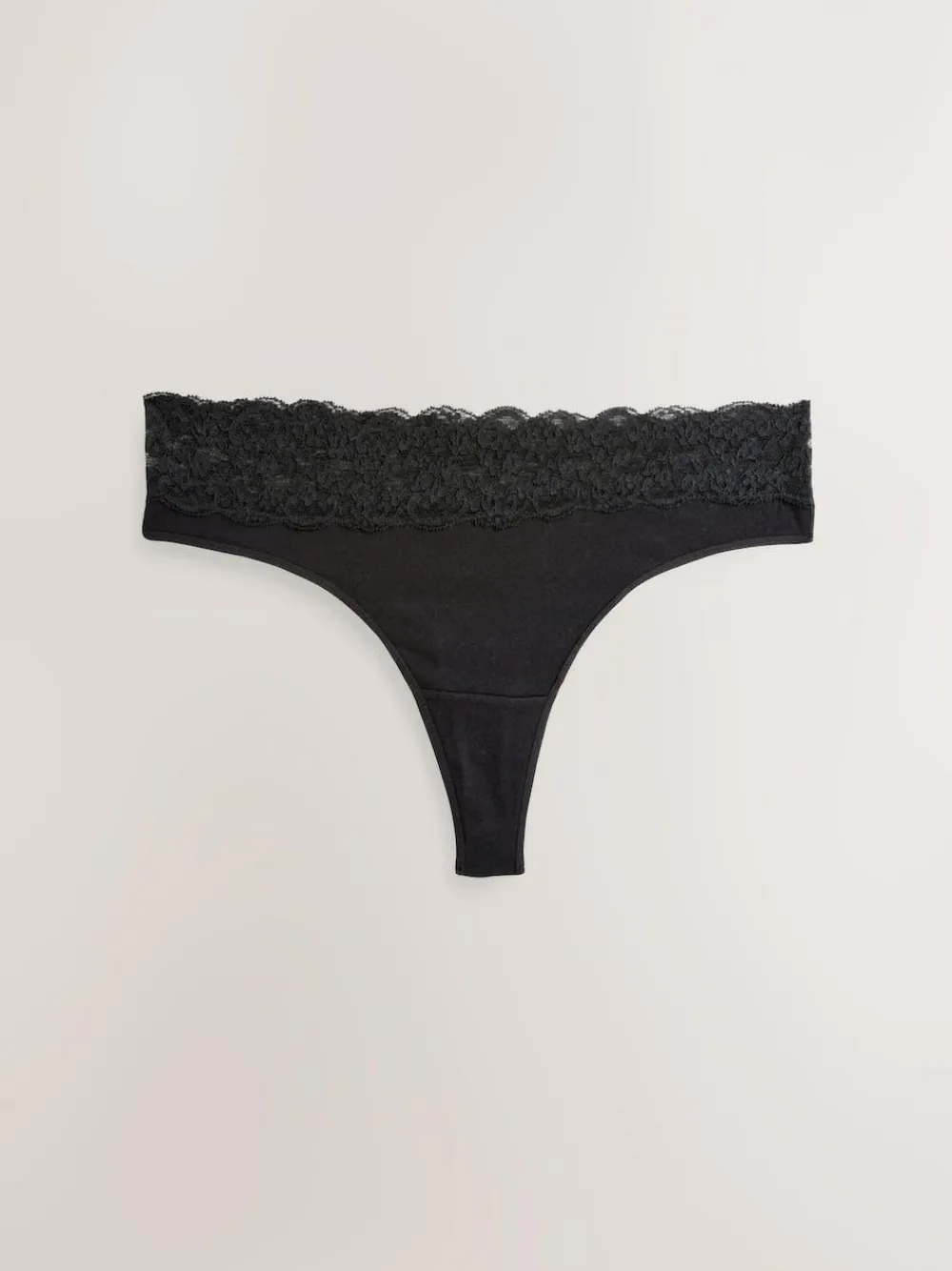 Next Thong Cotton and Lace Knickers 7 Pack^Women All Lingerie|Panties