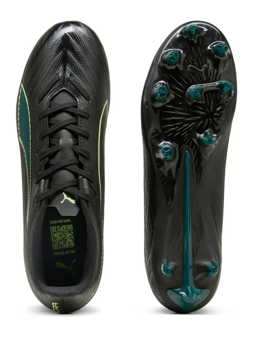 Sale Puma Mens Ultra 6 Play Firm Ground Football Boots Black