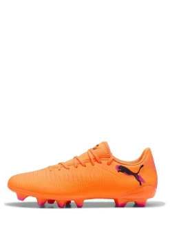 New Puma Orange Mens Future 8 Play Firm Ground Football Boots