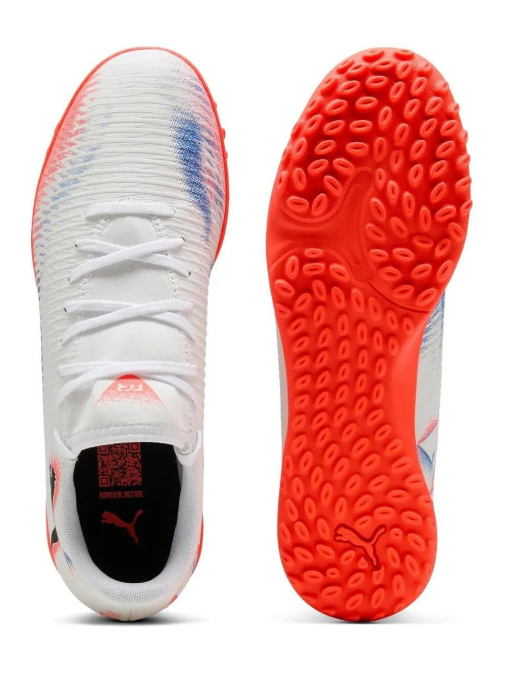 Puma White Mens Future 8 Play Astro Turf Football Boots^ Soccer Cleats