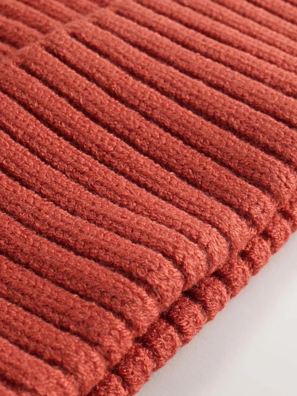 Online Next Pumpkin Orange Knitted Beanie Hat (1-16yrs)