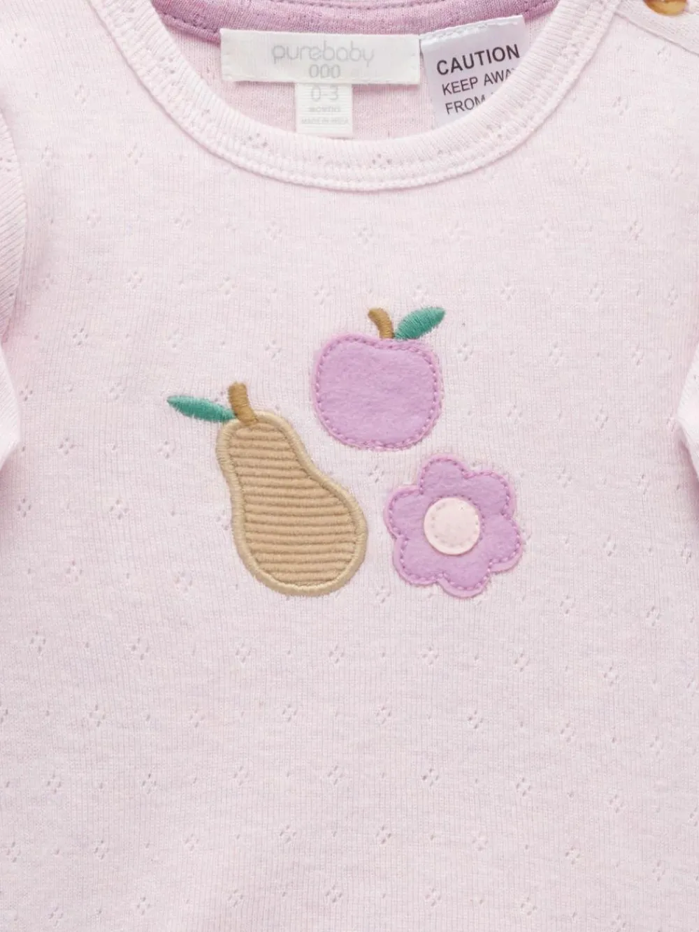 Purebaby Appliqué Bodysuit^BOY Bodysuits & Vests|Vests