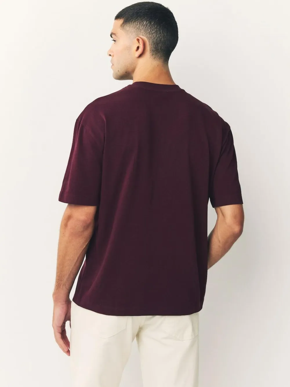 Next Purple Fig Relaxed Fit Heavyweight T-Shirt^ Nightwear|Tops & T-Shirts