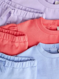 Next Baby Sweatshirt & Joggers 6 Piece Set (0mths-2yrs)^ Baby Winter Clothing|Sets & Co-Ords