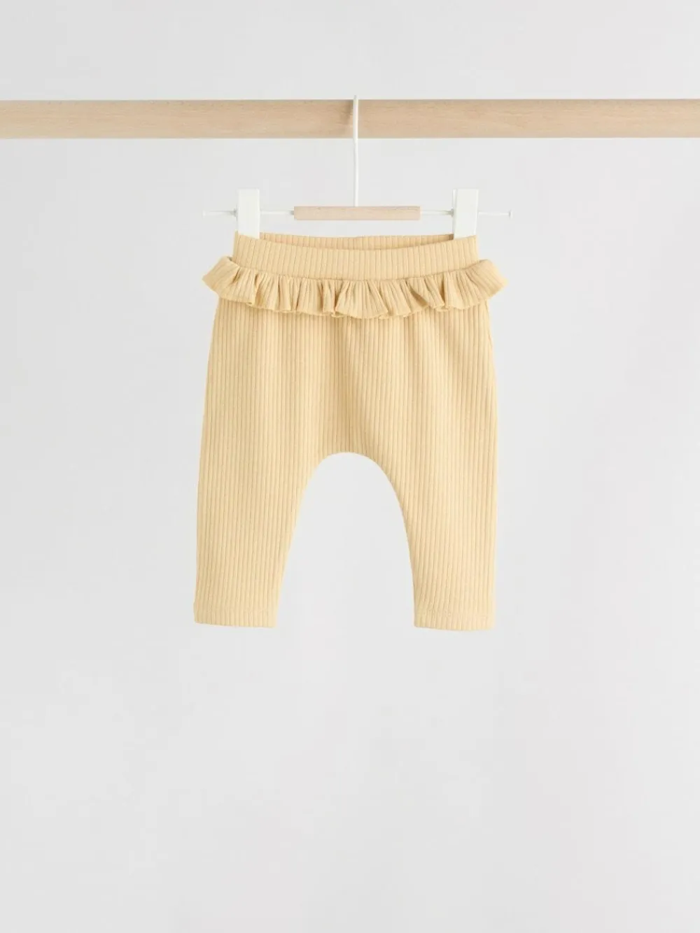 Best Next Purple/Yellow/Cream Ditsy Baby Leggings 4 Pack (0mths-2yrs)