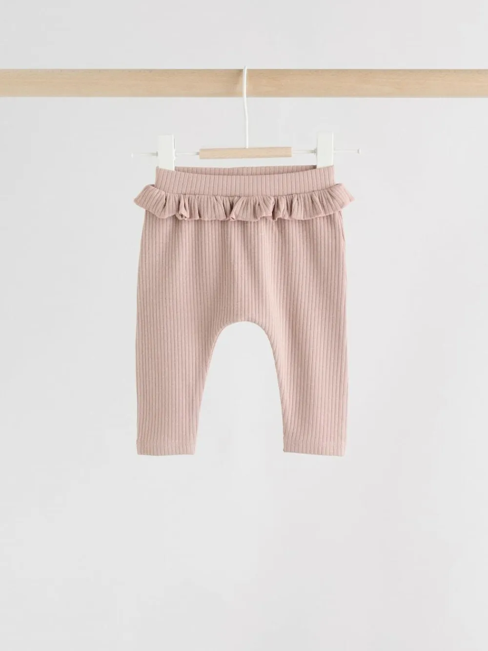Best Next Purple/Yellow/Cream Ditsy Baby Leggings 4 Pack (0mths-2yrs)