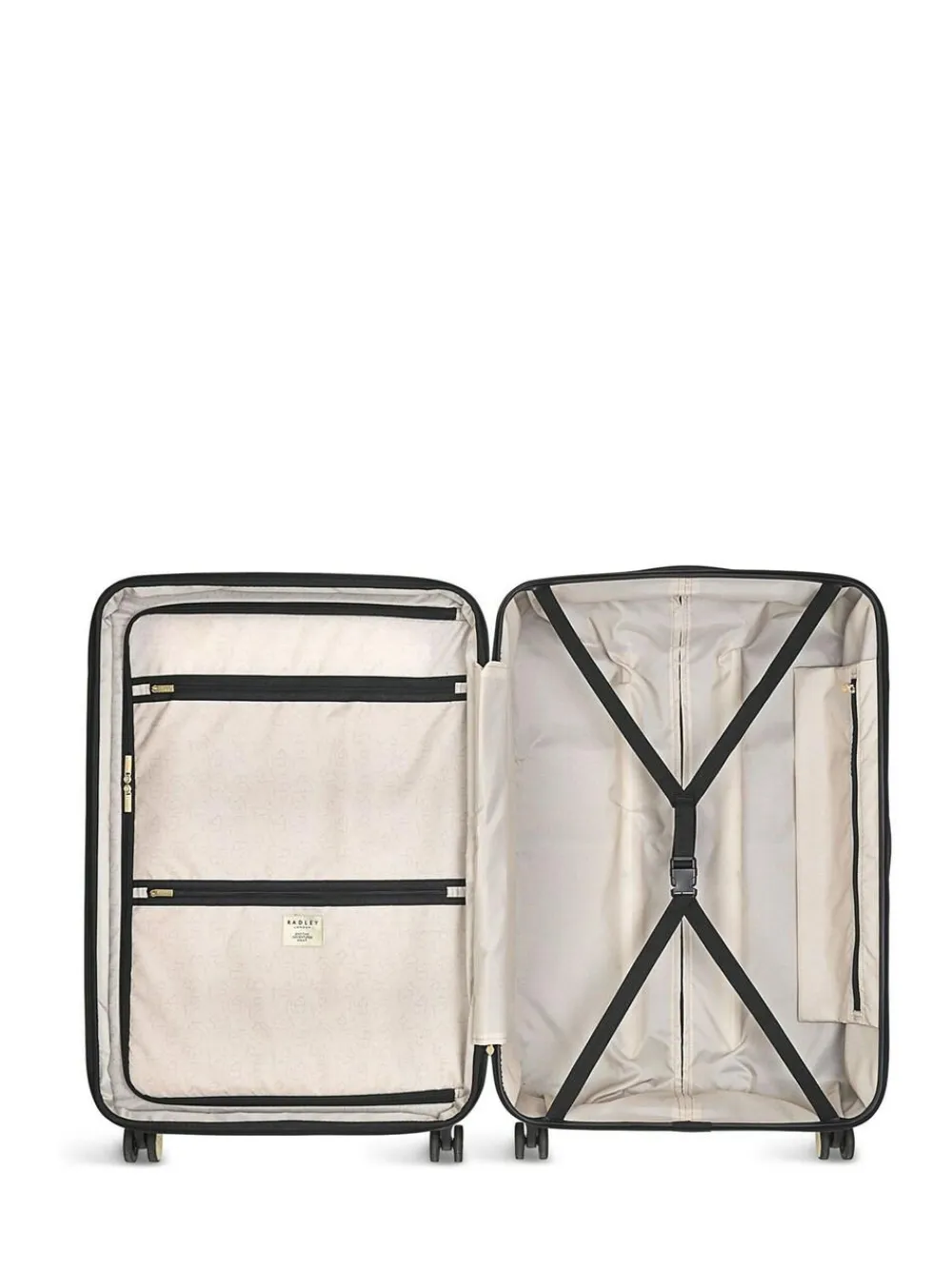 Hot Radley Lexington Large 4 Wheel Suitcase Black