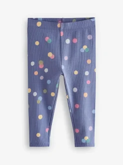 Next Ribbed Leggings 5 Pack (3mths-7yrs)^ Pants & Leggings|Pants & Leggings