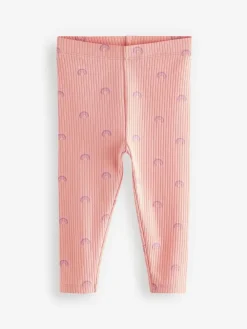 Next Ribbed Leggings 5 Pack (3mths-7yrs)^ Pants & Leggings|Pants & Leggings