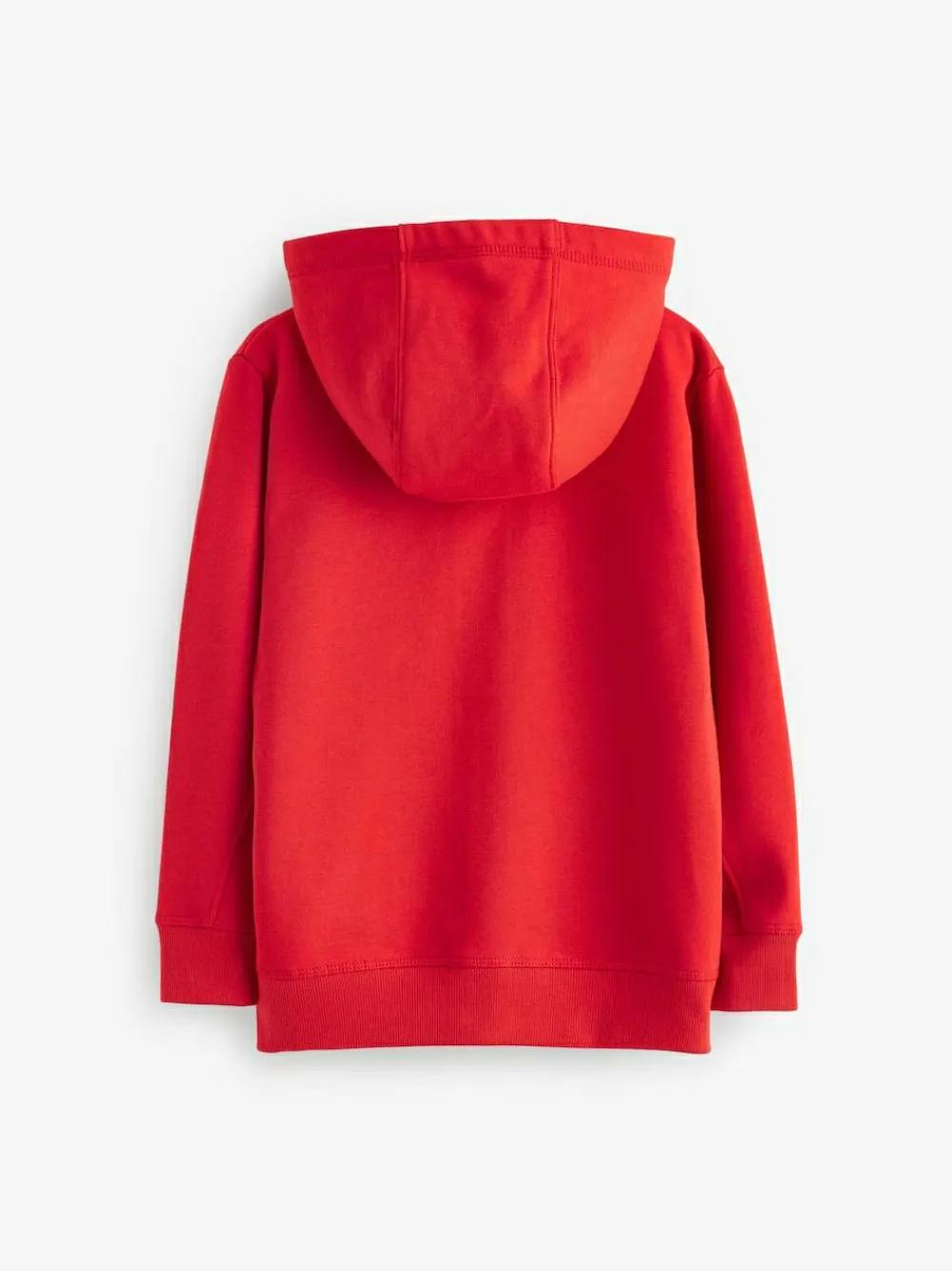 Next Red 1 Pack Plain Zip Through Hoodie (3-16yrs)^BOY Sweatshirts & Hoodies