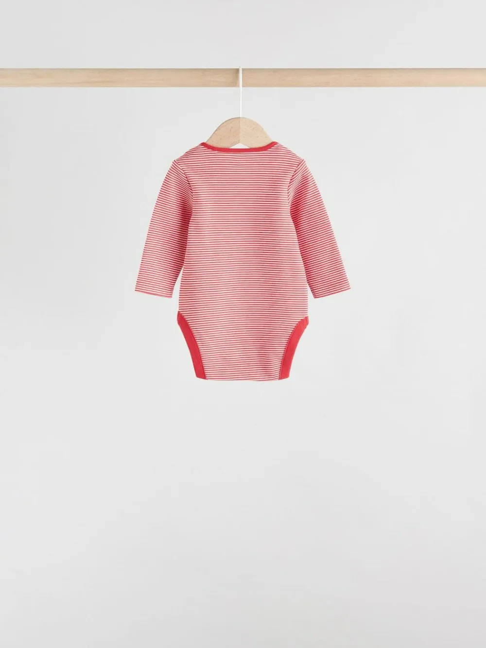 Next Red Baby London Long Sleeve Bodysuits 5 Pack^BOY Bodysuits & Vests|Vests