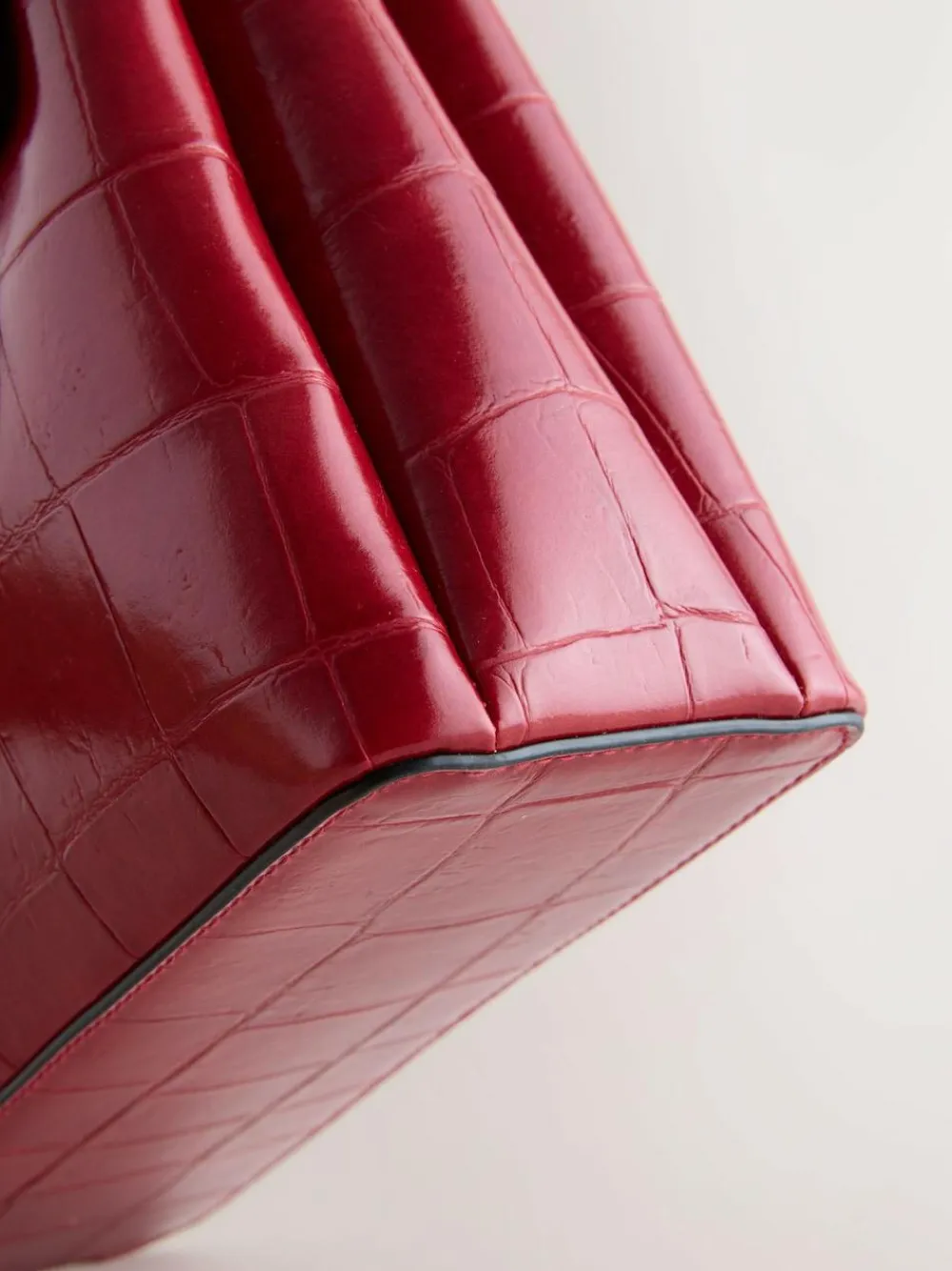 Next Croc Effect Hand Held Bag^Women Bags