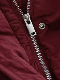 Best Next Shower Resistant Longline Padded Coat Red