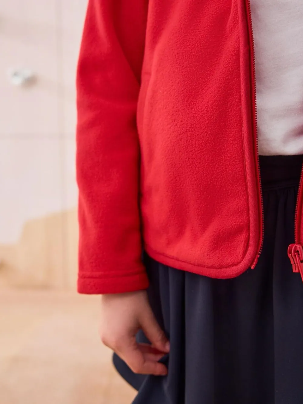 Next Zip-Up Fleece Jacket With Pockets (3-16yrs)^ Jackets & Coats|Snowsuits & Coats