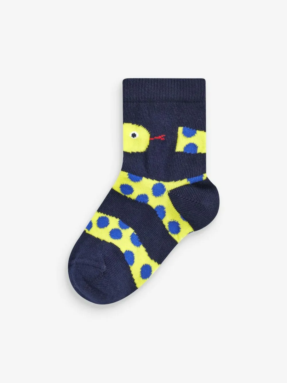 Outlet Next Red/Blue/Green Animal Cotton Rich Socks 7 Pack