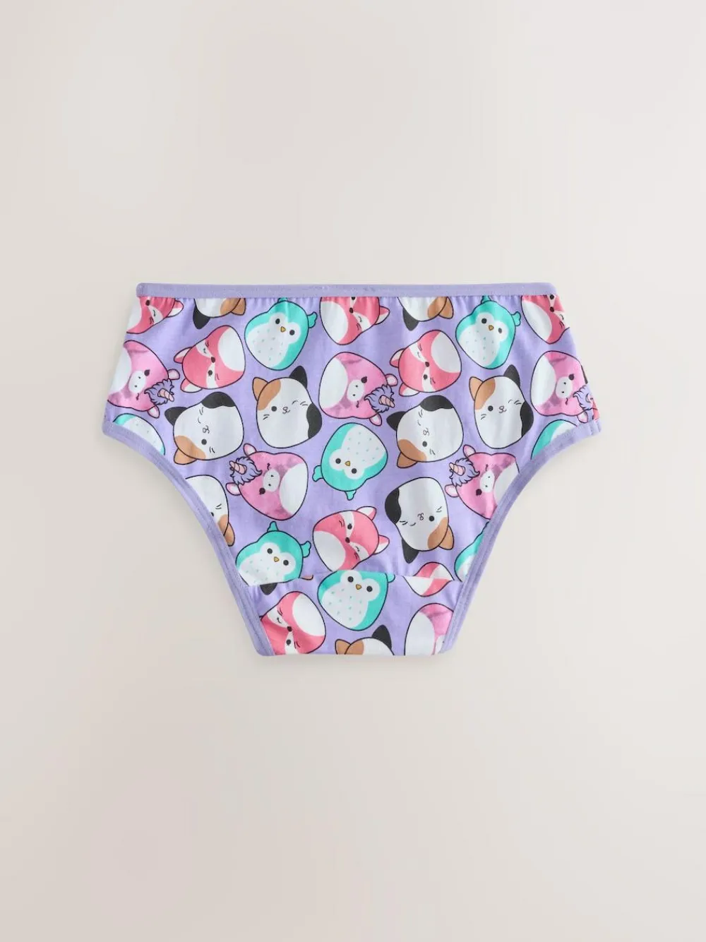Outlet Next Red/Green 100% Cotton Squishmallow Briefs 5 Pack (5-14yrs)