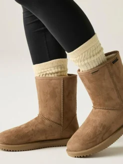 Regatta Brown Risley Mid Length Cosy Faux Fur Lined Waterproof Boots^Women Sportswear|Boots & Wellies
