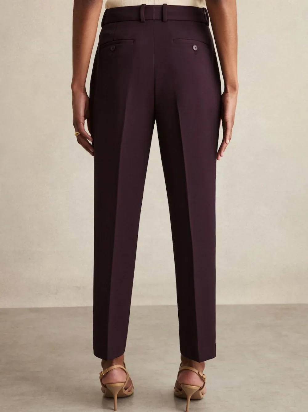 Reiss Gabi Petite Slim-Fit Suit Trousers^Women Suits & Tailoring