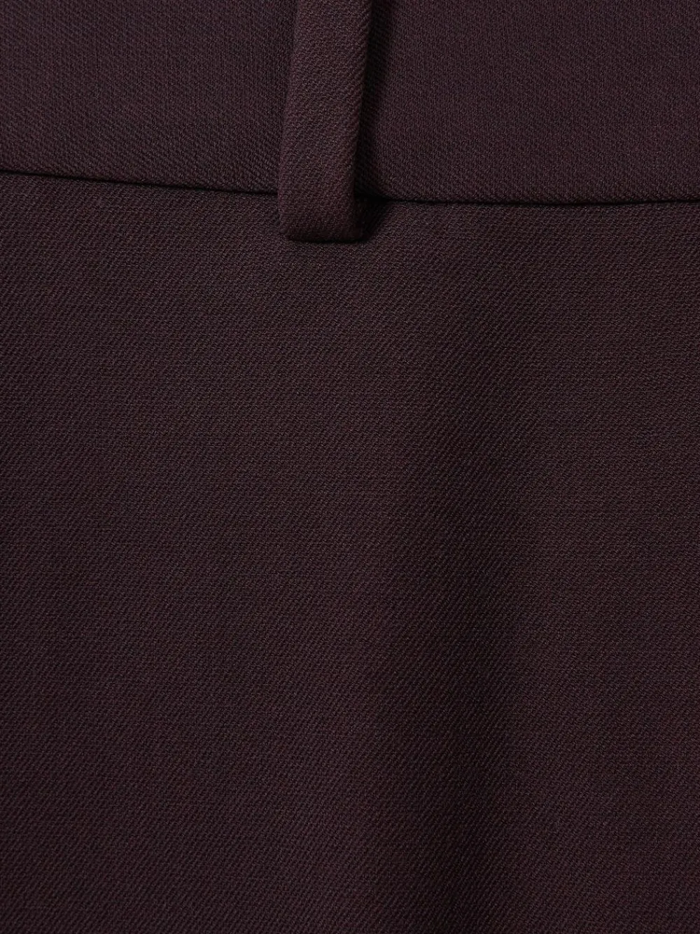 New Reiss Gabi Slim-Fit Suit Trousers Berry