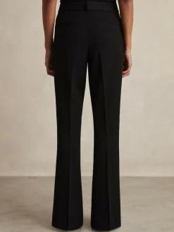 Best Reiss Gabi Flared Suit Trousers Black