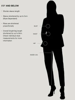 Sale Reiss Gabi Petite Tailored Single Breasted Suit Blazer Black