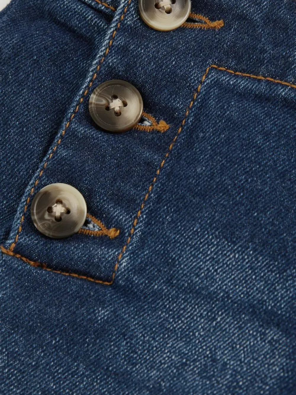 Reiss Blue Carmelle 9-13 yrs Straight-Leg Sailor Jeans^ Jeans