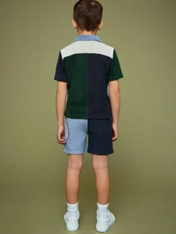Reiss Blue Rodger 9-13 yrs SmileyWorld | Towelling Shorts^ Shorts