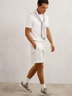 Reiss Dusk Cotton-Blend Drawstring Shorts^ Pyjamas